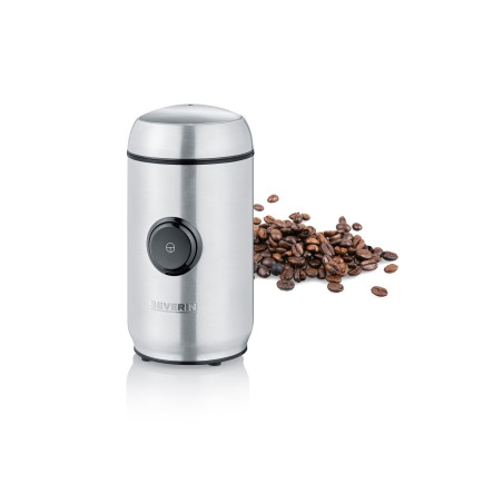 Severin KM 3879 koffiemolen 150 W Zwart, Roestvrijstaal