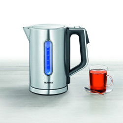 Severin WK 3418 bouilloire 1,7 L 3000 W Noir, Acier inoxydable 2