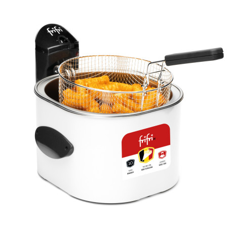 Frifri 1528 friteuse Unique 4 L Autonome 3200 W Gris, Blanc