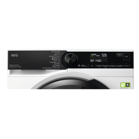 AEG Series 6000 LR86R844 machine à laver Charge avant 8 kg 1400 tr min A Blanc