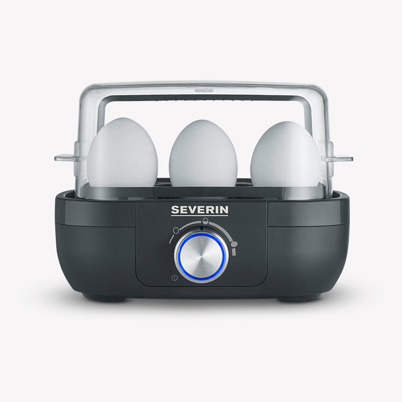 Severin EK 3166 6 œufs 420 W Noir