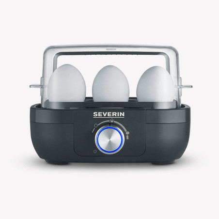 Severin EK 3166 6 œufs 420 W Noir