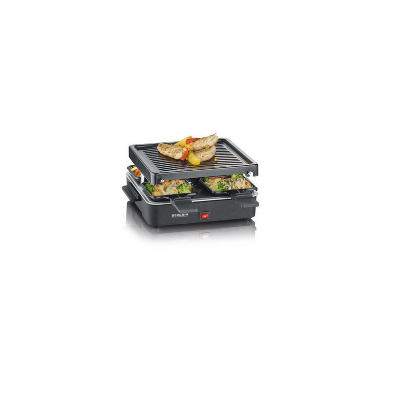 Severin RG 2370 raclette 4 personne(s) 600 W Noir