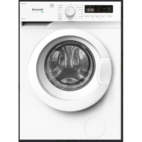 Brandt WFB383QW Wasmachine 8 kg 1400 tpm OptiA Fresh Start