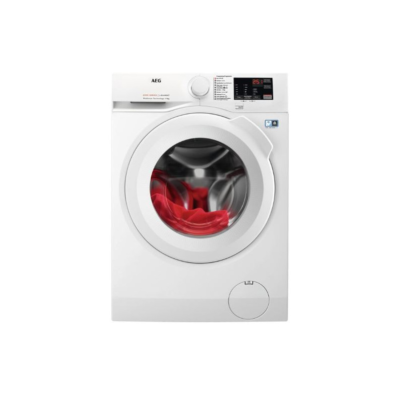 AEG L6FBI94BBW Lave-linge 9kg 1400tpm Classe énergétique A ProSense® blanc