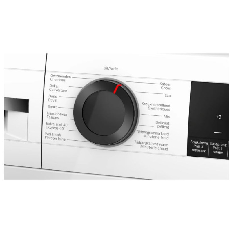 BOSCH WQG1320MFG Warmtepompdroogkast 8 kg AutoDry Easy Clean Halve belading