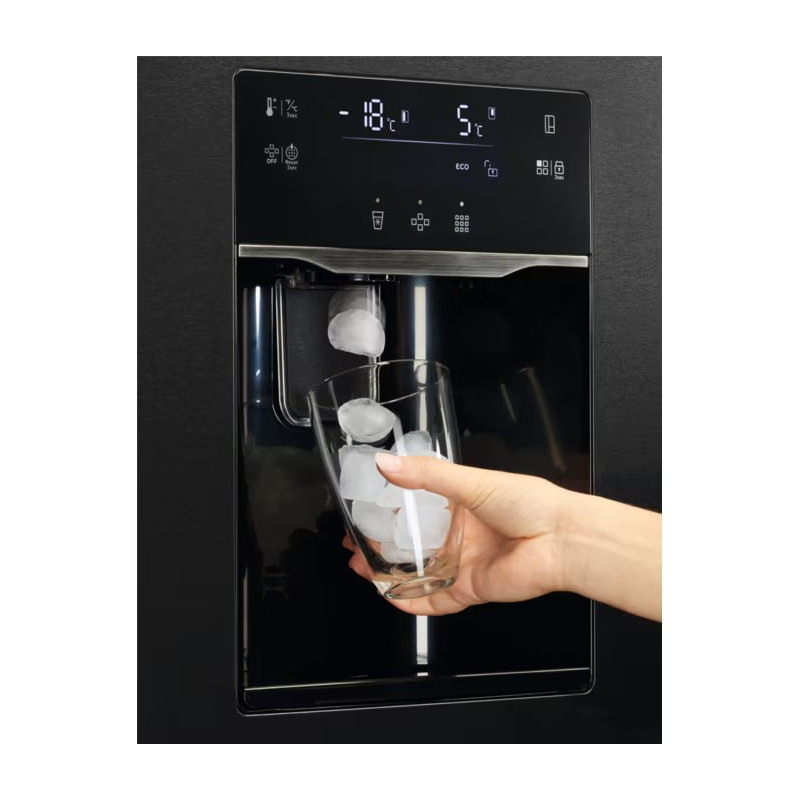 AEG ORX9V351DB Réfrigérateur américain 572 litres MultiChill 0° Cooling 360° NoFrost