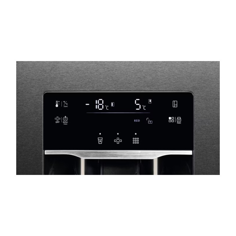 AEG ORX9V351DB Amerikaanse koelkast 572 liter MultiChill 0° Cooling 360° NoFrost