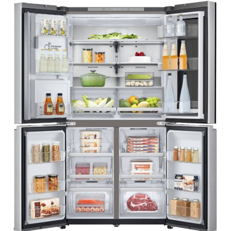 LG GMG960MBJE Réfrigérateur Multi-Door 638 litres InstaView Linear Cooling UVnano