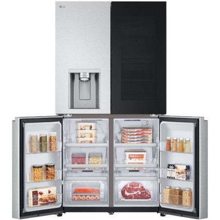 LG GMG960MBJE Réfrigérateur Multi-Door 638 litres InstaView Linear Cooling UVnano