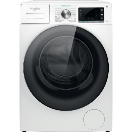 Whirlpool W6 W845WB BE wasmachine Voorbelading 8 kg 1351 RPM Wit