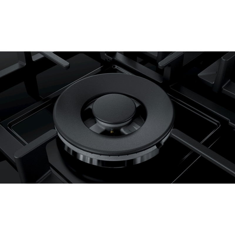 Bosch Serie 6 PPS9A6B90 plaque Noir Intégré 90 cm Gaz 5 zone(s)