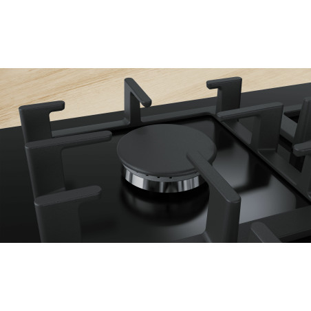 Bosch Serie 6 PPS9A6B90 plaque Noir Intégré 90 cm Gaz 5 zone(s)
