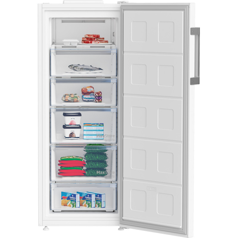 Beko B3RFNE274W Congélateur vertical Pose libre 220 L Blanc