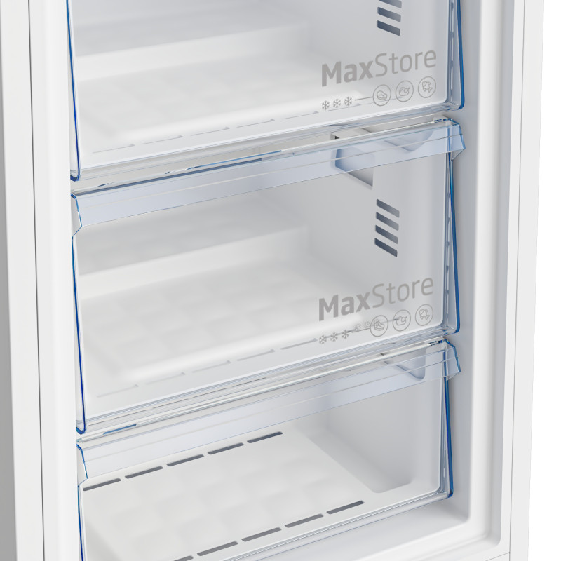 Beko B3RFNE274W Congélateur vertical Pose libre 220 L Blanc
