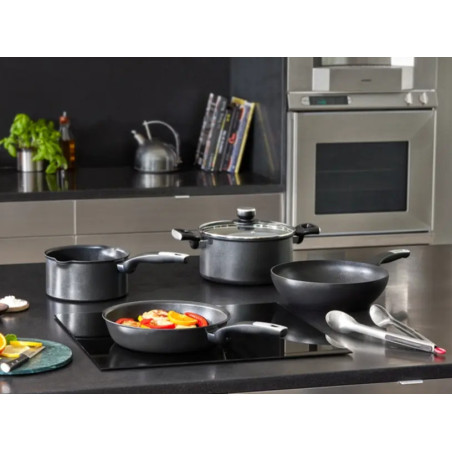 Tefal Unlimited G2552802 casserole à sauce 1,5 L Rond Noir