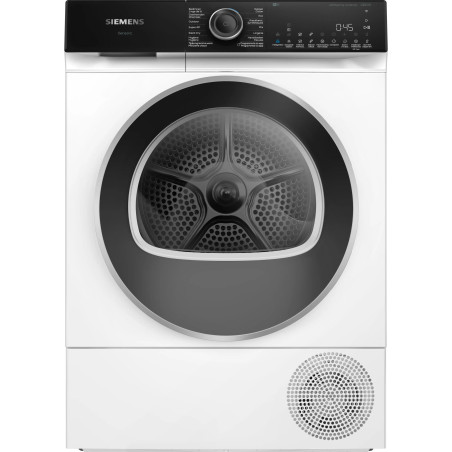 Siemens iQ500 WQ46H2DPFG sèche-linge Pose libre Charge avant 9 kg Blanc