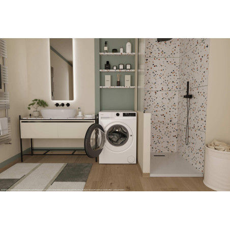 Candy GD 49B8-S machine à laver Charge avant 9 kg 1351 tr/min Blanc