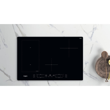 Whirlpool WL B2977 NE Zwart Ingebouwd 77 cm Inductiekookplaat zones 4 zone(s)