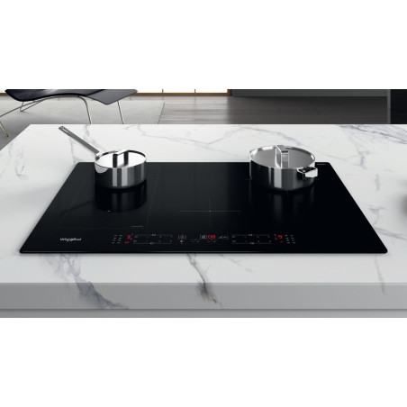Whirlpool WL B2977 NE Zwart Ingebouwd 77 cm Inductiekookplaat zones 4 zone(s)