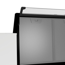 Beko CFB 6433 X afzuigkap Muurmontage Roestvrijstaal 365 m³/uur 2