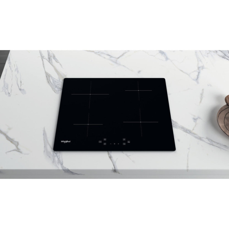 Whirlpool WS Q4860 NE Zwart Ingebouwd 60 cm Inductiekookplaat zones 4 zone(s)