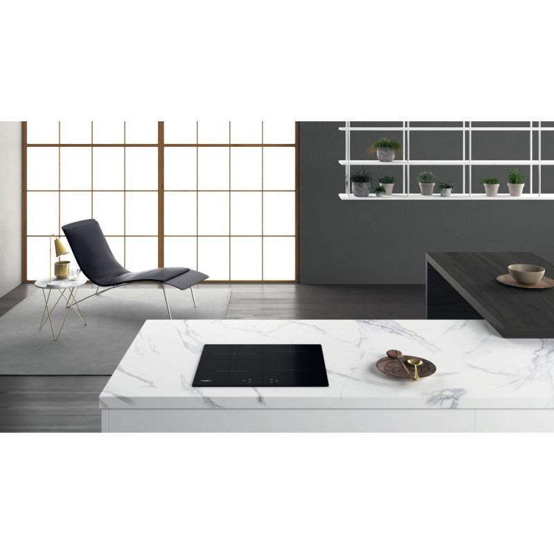 Whirlpool WS Q4860 NE Noir Intégré 60 cm Plaque avec zone à induction 4 zone(s)