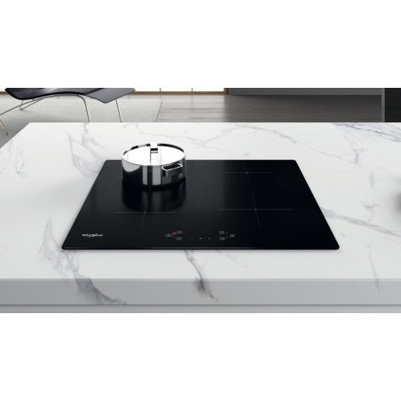 Whirlpool WS Q4860 NE Noir Intégré 60 cm Plaque avec zone à induction 4 zone(s)