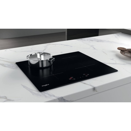 Whirlpool WS Q4860 NE Noir Intégré 60 cm Plaque avec zone à induction 4 zone(s)
