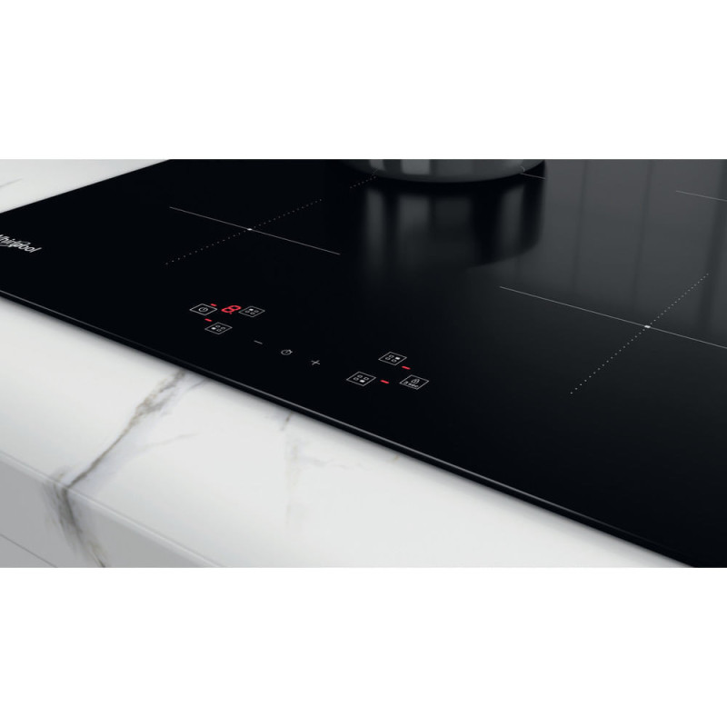 Whirlpool WS Q4860 NE Zwart Ingebouwd 60 cm Inductiekookplaat zones 4 zone(s)