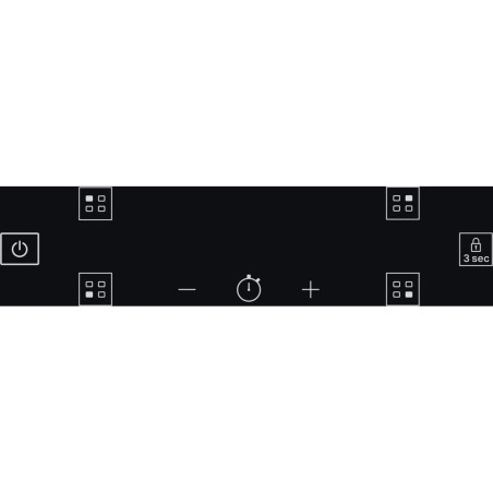 Whirlpool WS Q4860 NE Noir Intégré 60 cm Plaque avec zone à induction 4 zone(s)
