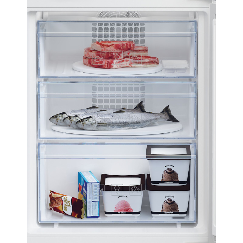 Beko BCHA275K4SN Ingebouwd 262 l Wit