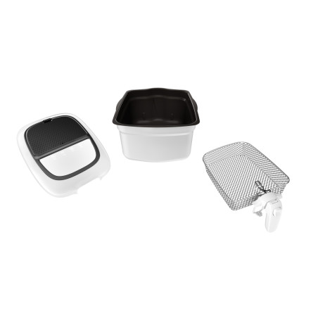 Moulinex Super Uno AM314010 friteuse Unique 2,2 L Autonome 1800 W Blanc