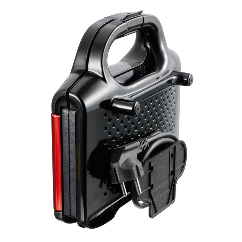Moulinex SM180811 gaufrier et appareil à croque-monsieur 650 W Noir, Rouge