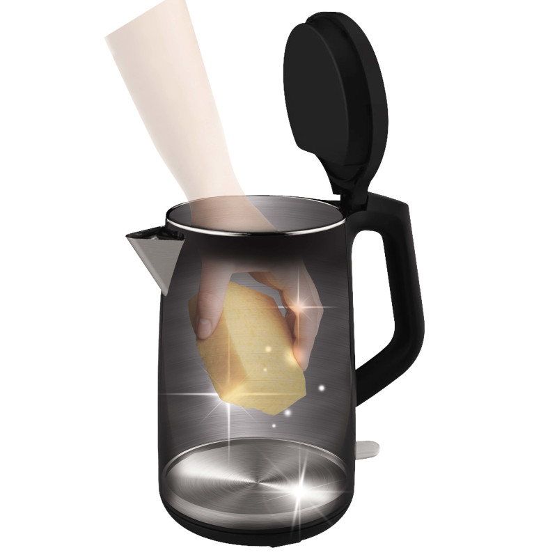 Tefal Waterkoker Safe to Touch Soft black KO3718