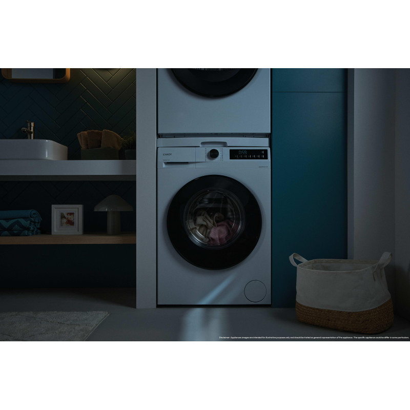 Candy GD 410B8-S wasmachine Voorlader 10 kg 1351 RPM Wit