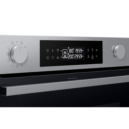 Samsung NV7B4550VAS/U1 four 76 L Noir, Acier satin