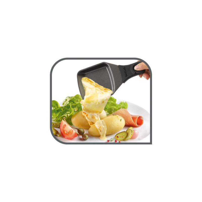 Tefal PR457B raclette 10 persoon/personen 1350 W Grijs