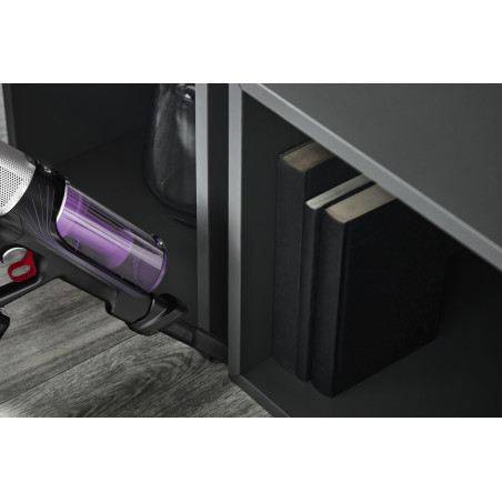 Rowenta RH2037 Aspirateur-balai 2 en 1 Batterie Sec Sans sac 0,4 L 250 W Noir, Violet