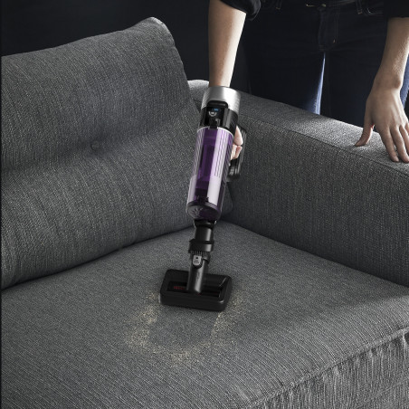 Rowenta RH2037 Aspirateur-balai 2 en 1 Batterie Sec Sans sac 0,4 L 250 W Noir, Violet
