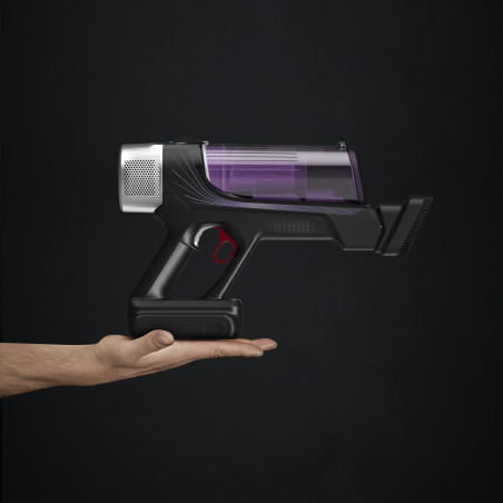 Rowenta RH2037 Aspirateur-balai 2 en 1 Batterie Sec Sans sac 0,4 L 250 W Noir, Violet