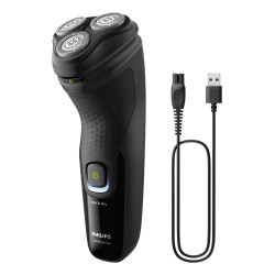 Philips X3021/00 rasoir pour homme Rasoir rotatif Tondeuse Noir 2