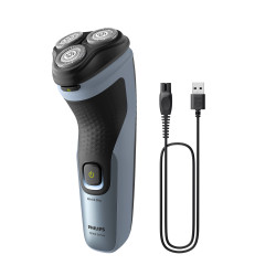 Philips X3063/00 scheerapparaat Roterend scheerapparaat Trimmer Zwart, Blauw 2