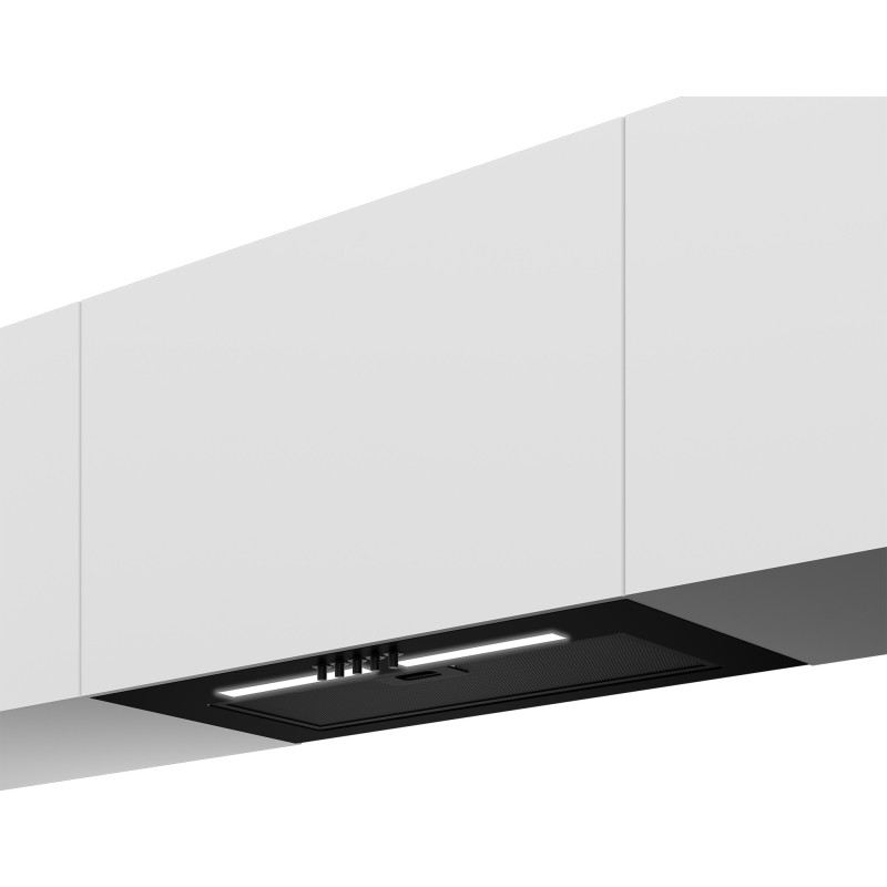 Beko HNU61425B hotte Intégré Noir 415 m³/h