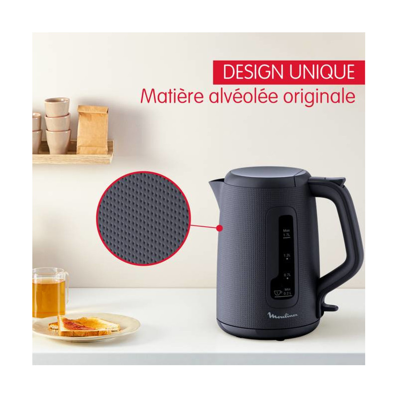 Moulinex ClickChef BY2M0810 bouilloire 1,7 L 2400 W Marine
