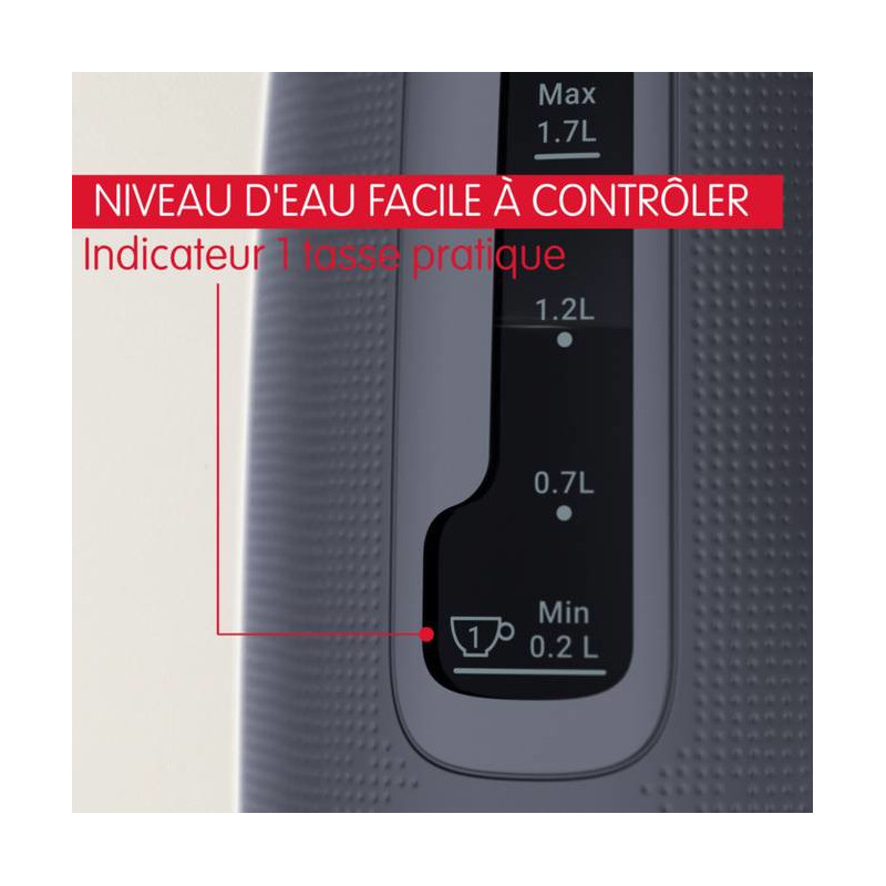 Moulinex ClickChef BY2M0810 bouilloire 1,7 L 2400 W Marine