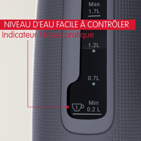 Moulinex ClickChef BY2M0810 bouilloire 1,7 L 2400 W Marine