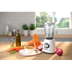 Moulinex LM430 1,75 l Blender voor op aanrecht 800 W Wit 2