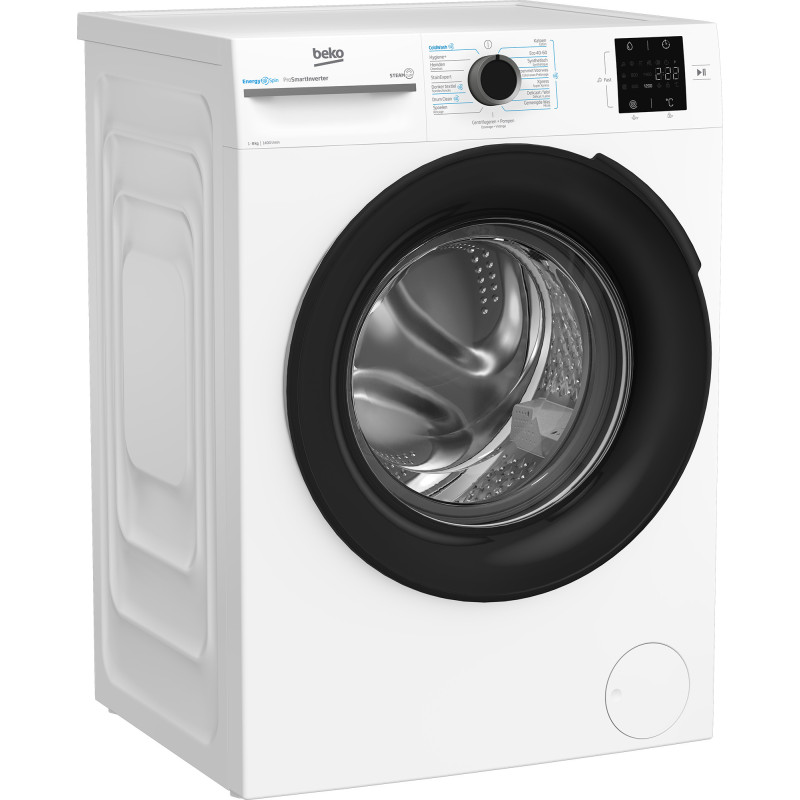 Beko b300 BM3WFT3841W machine à laver Charge avant 8 kg 1400 tr/min Blanc