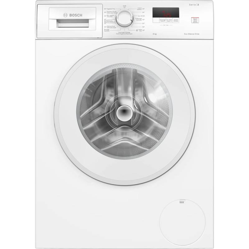 Bosch Serie 2 WGE03400FG wasmachine Voorbelading 8 kg 1400 RPM Wit